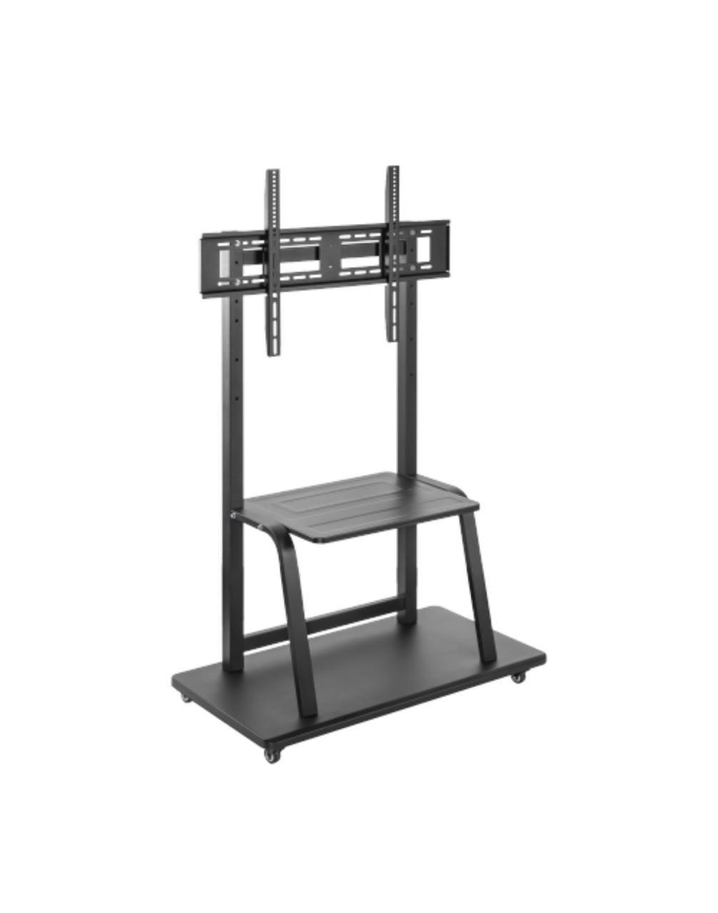 Mobile trolley stand for interactive panels
